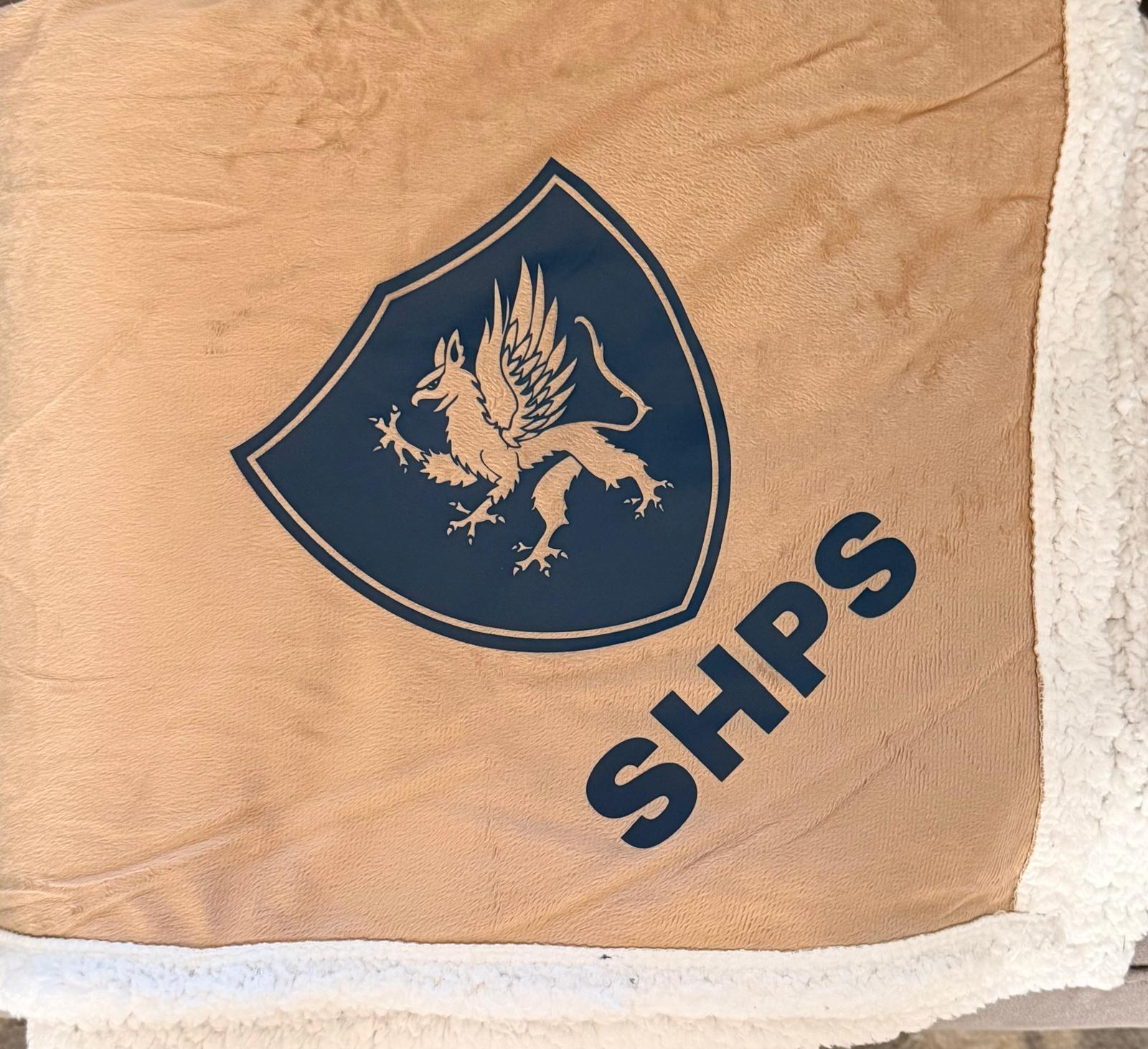 Minky Fleece Logo Blanket